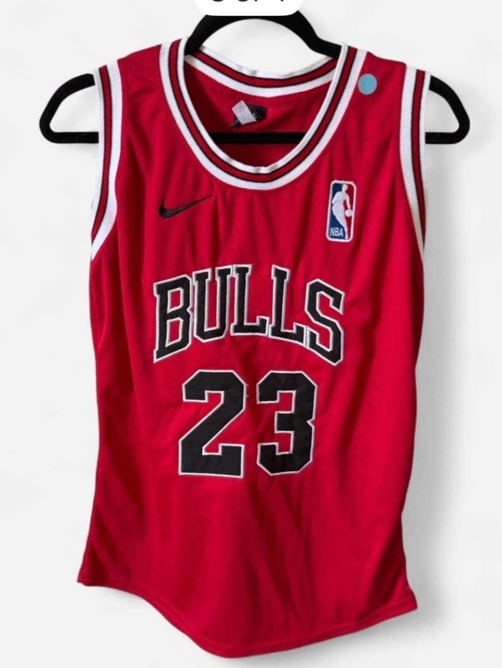 Nike Chicago Bulls 23 Basketball Jersey Red Youth Medium Fits Adult XS